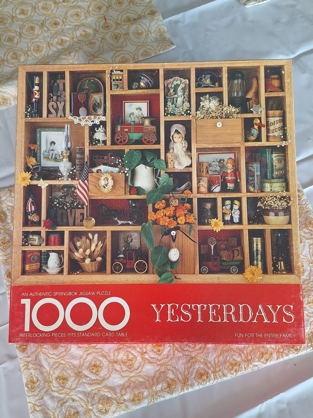 Vintage 1977 Springbok Yesterdays 1000 Piece Jigsaw Puzzle PZL5909 Hallmark